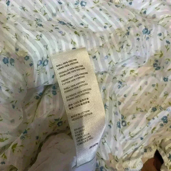 Free People Women's Sweetest Thing Mini Dress, Ivory Combo, Off White, size 4 - Picture 6 of 6